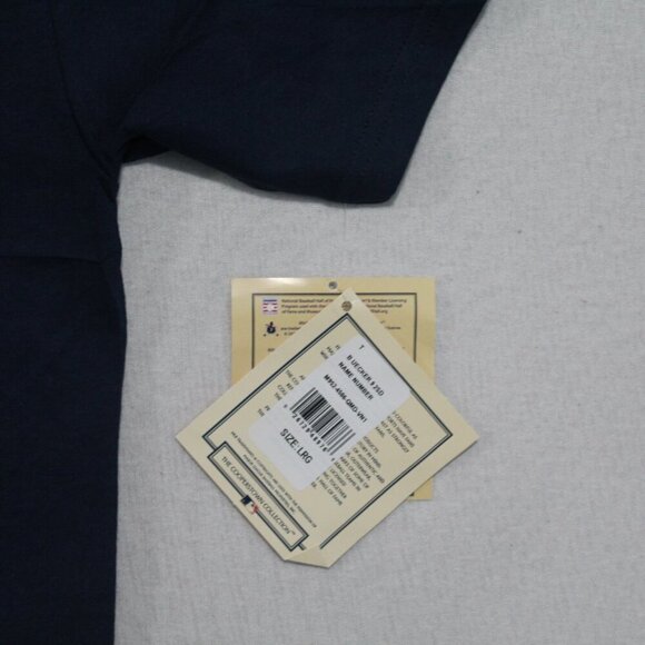 Majestic Milwuakee Brewers Men Blue Tee Shirt Uecker 9 Size Large - Picture 9 of 11